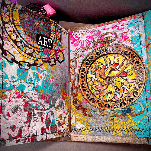 Elizabeth Craft Designs - Mr. and Mrs. Collection - Dies - Gentleman's Timepiece