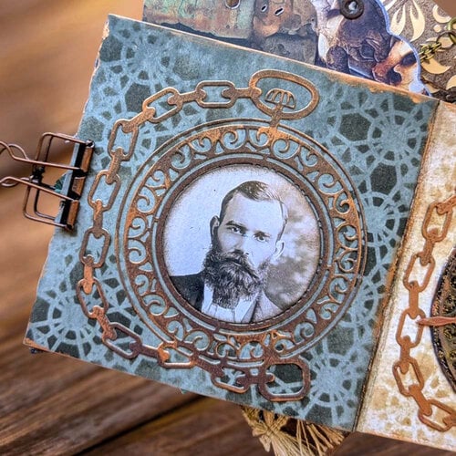 Elizabeth Craft Designs - Mr. and Mrs. Collection - Dies - Gentleman's Timepiece