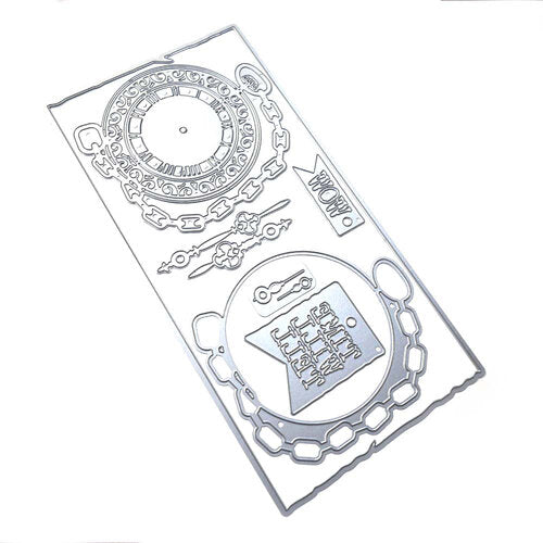 Elizabeth Craft Designs - Mr. and Mrs. Collection - Dies - Gentleman's Timepiece