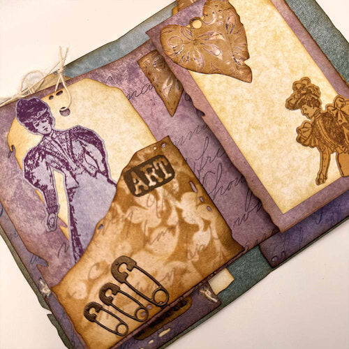 Elizabeth Craft Designs - Mr. and Mrs. Collection - Dies - Playful Grunge