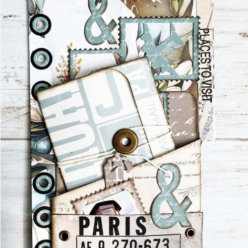 Elizabeth Craft Designs - Once In A Lifetime Collection - Dies - Box Envelope