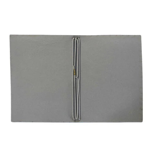 Elizabeth Craft Designs - Mr. and Mrs. Collection - Art Journal - Stonewashed Grey Passport XL