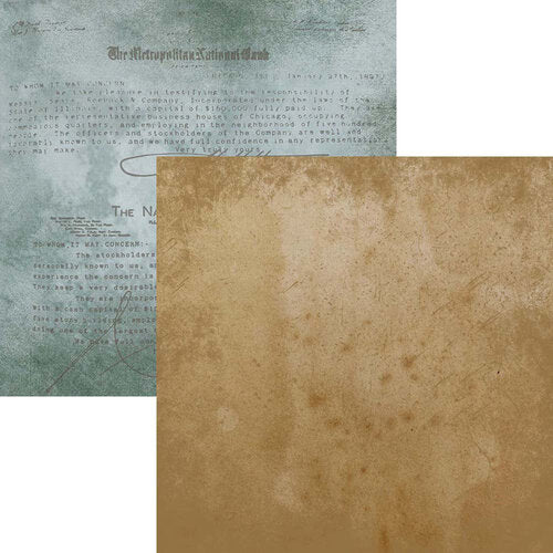 Elizabeth Craft Designs - Mr. and Mrs. Collection - 12 x 12 Paper Pack - Backgrounds Volume 1