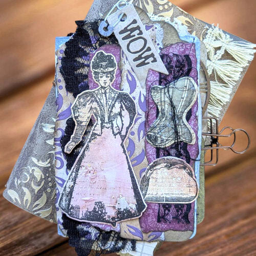 Elizabeth Craft Designs - Mr. and Mrs. Collection - Mr. and Mrs. Die and Clear Photopolymer Stamp Set