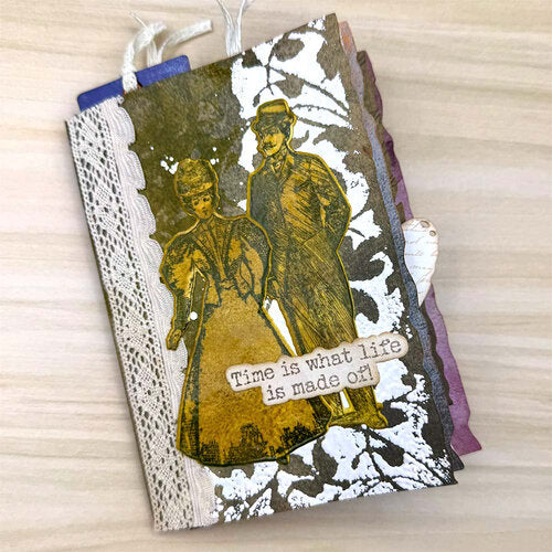 Elizabeth Craft Designs - Mr. and Mrs. Collection - Mr. and Mrs. Die and Clear Photopolymer Stamp Set