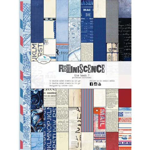 Elizabeth Craft Designs - Reminiscence Collection - Paper Book 7