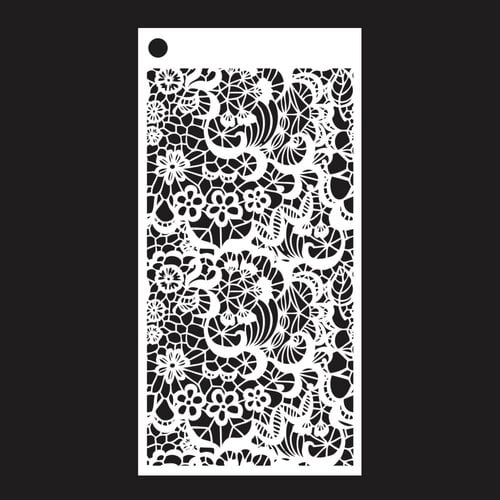 Elizabeth Craft Designs - Hinged to the Past Collection - Journal Stencils 6