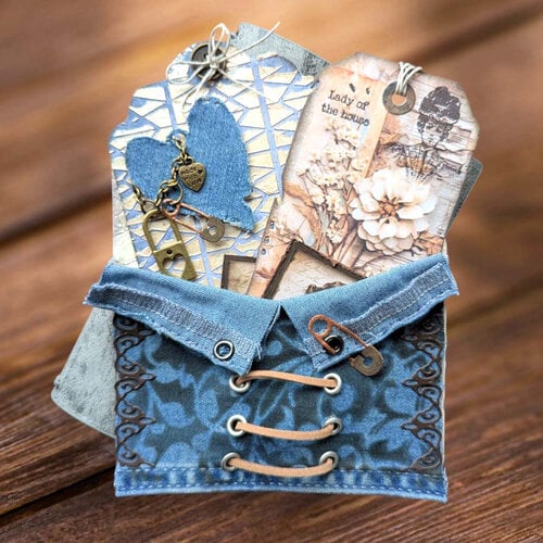 Elizabeth Craft Designs - Mr. and Mrs. Collection - Stencils - Journal Stencils 7