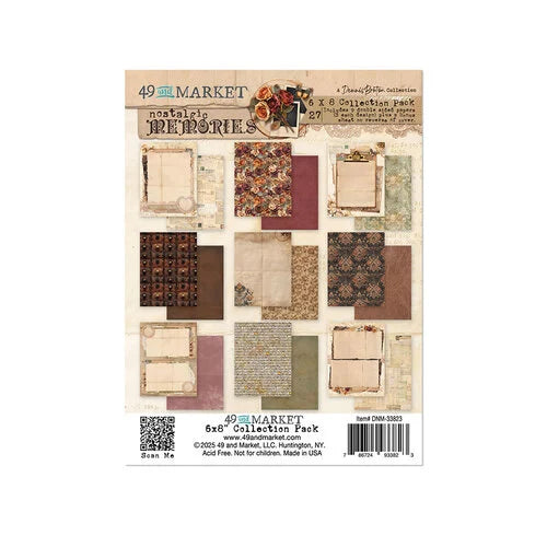 49 and Market - Nostalgic Memories - 6 x 8 Paper Pack