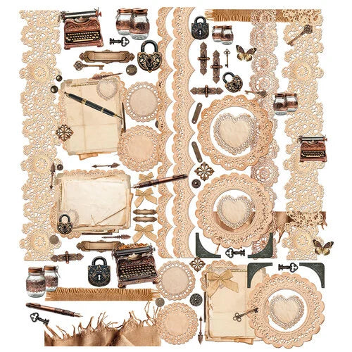 49 and Market - Nostalgic Memories - Laser Cuts - Ephemera