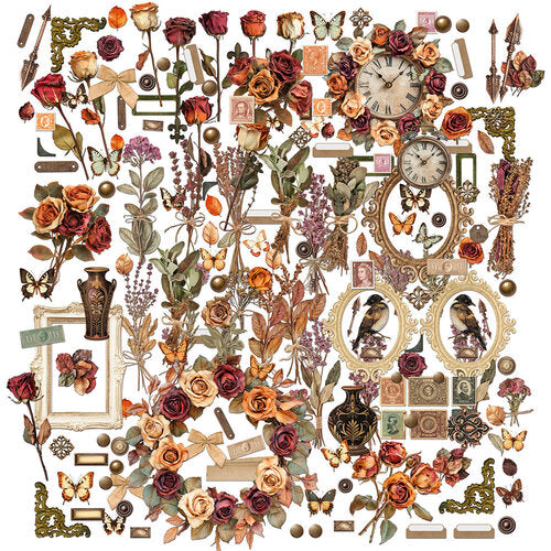 49 and Market - Nostalgic Memories - Laser Cuts - Florals