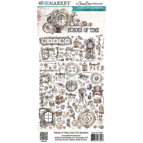 49 and Market - Echoes of Time - Laser Cut Elements