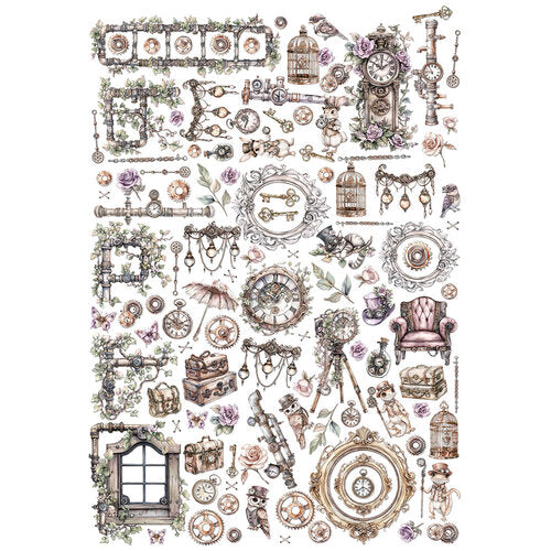 49 and Market - Echoes of Time - Laser Cut Elements