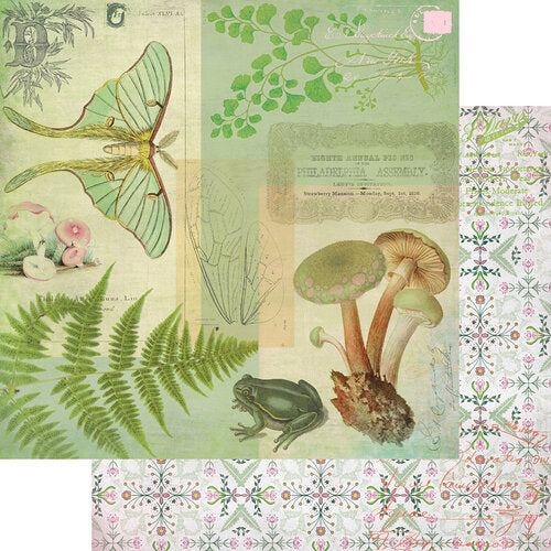 Fancy Pants Designs - Fairy Garden Collection - 12 x 12 - Fairy Wings