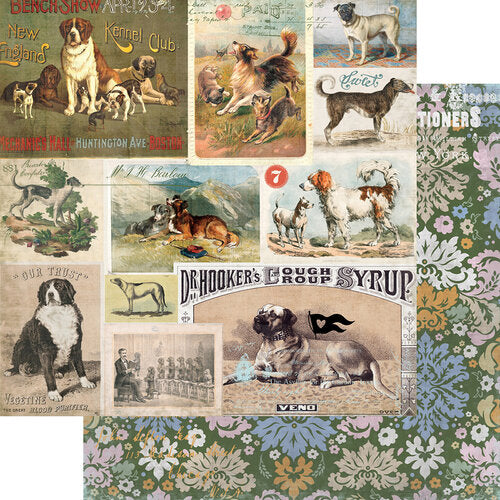 Fancy Pants Designs - Spot And Oliver Collection - 12 x 12 - Man's Best Friend
