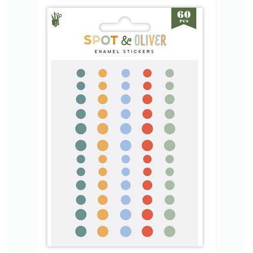Fancy Pants Designs - Spot And Oliver Collection - Enamel Dots