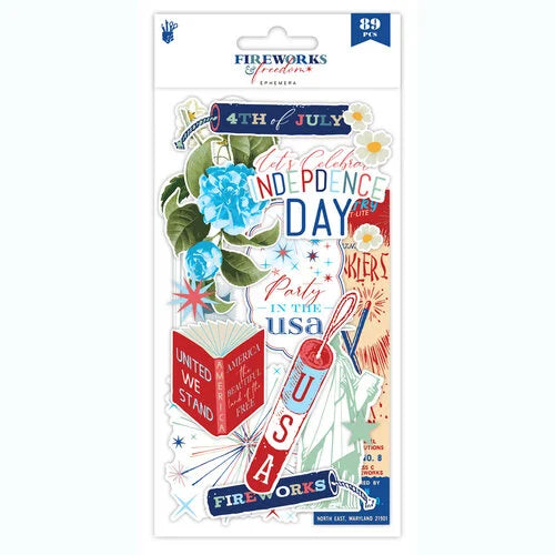 Fancy Pants Designs - Fireworks and Freedom Collection - Ephemera