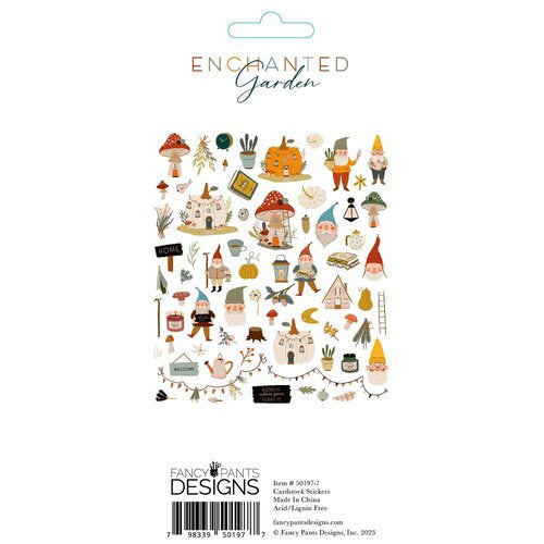 Fancy Pants Designs - Enchanted Garden Collection - Ephemera - Gnome
