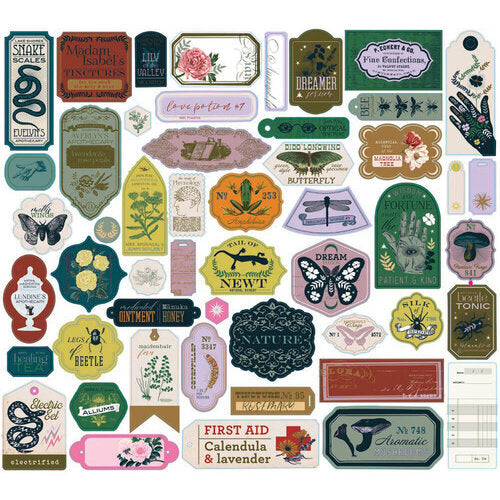 Fancy Pants Designs - Apothecary Collection - Ephemera - Tag
