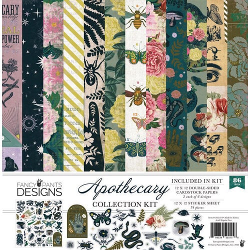 Fancy Pants Designs - Apothecary Collection - 12 x 12 Collection Kit