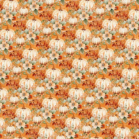 Graphic 45 - Autumn Greetings Collection - 12 x 12 Double Sided Paper - Happy Harvest