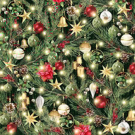 Graphic 45 - Merry & Bright Collection - 12 x 12 Double Sided Paper - Joys Of The Season