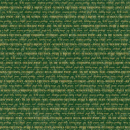 Graphic 45 - Merry & Bright Collection - 12 x 12 Double Sided Paper - Joys Of The Season