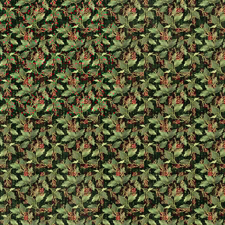 Graphic 45 - Merry & Bright Collection - 12 x 12 Double Sided Paper - Holiday Wishes