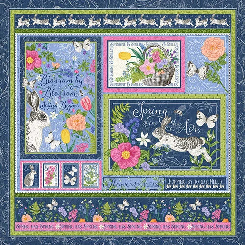 Graphic 45 - Spring Is In The Air Collection - 12 x 12 Double Sided Paper - Spring Is In The Air