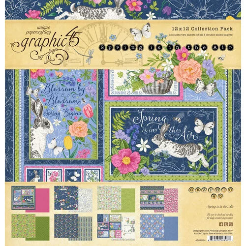 Graphic 45 - Spring Is In The Air Collection - 12 x 12 Collection Pack