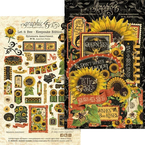 Graphic 45 - Let It Bee Collection - Keepsake Edition Kit