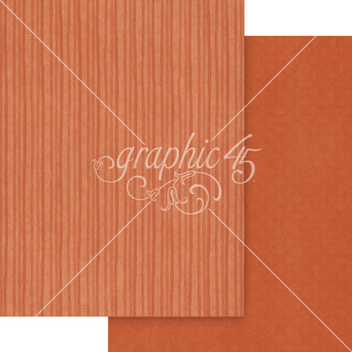 Graphic 45 - Ghostly Greetings - 8.5 X 11 Patterns And Solids Paper Pack