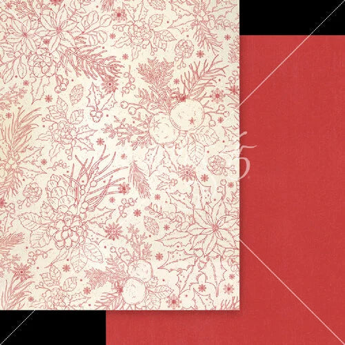 Graphic 45 - Deck The Halls - 8.5 X 11 Patterns And Solids Paper Pack