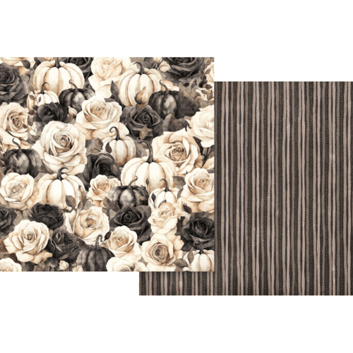 Graphic 45 - Ghostly Greetings - 12 X 12 Double Sided Paper - Hide N' Seek