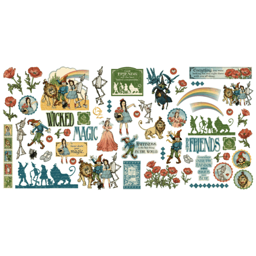 Graphic 45 - Wonder Of Oz - Ephemera