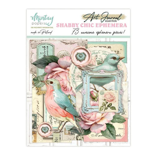 Mintay Papers - Art Journal Ephemera Pack - Shabby Chic