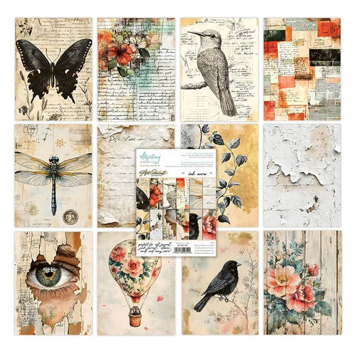 Mintay Papers - 6 x 8 Art Journal Paper Pad - Ink Aura