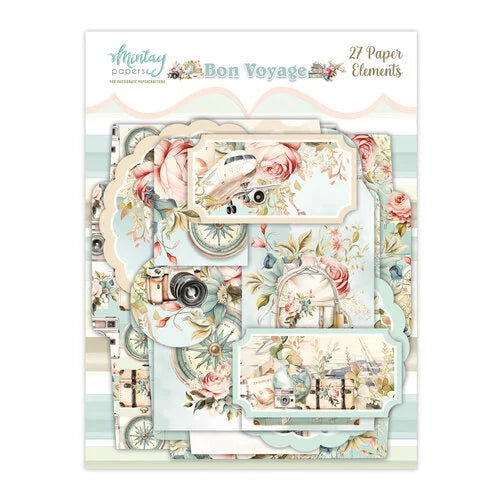 Mintay Papers - Bon Voyage Collection - Paper Elements
