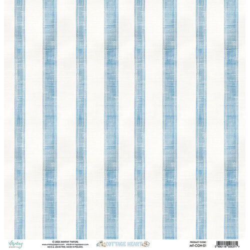 Mintay Papers - Cottage Heart - 12 x 12 Double Sided Paper - 01