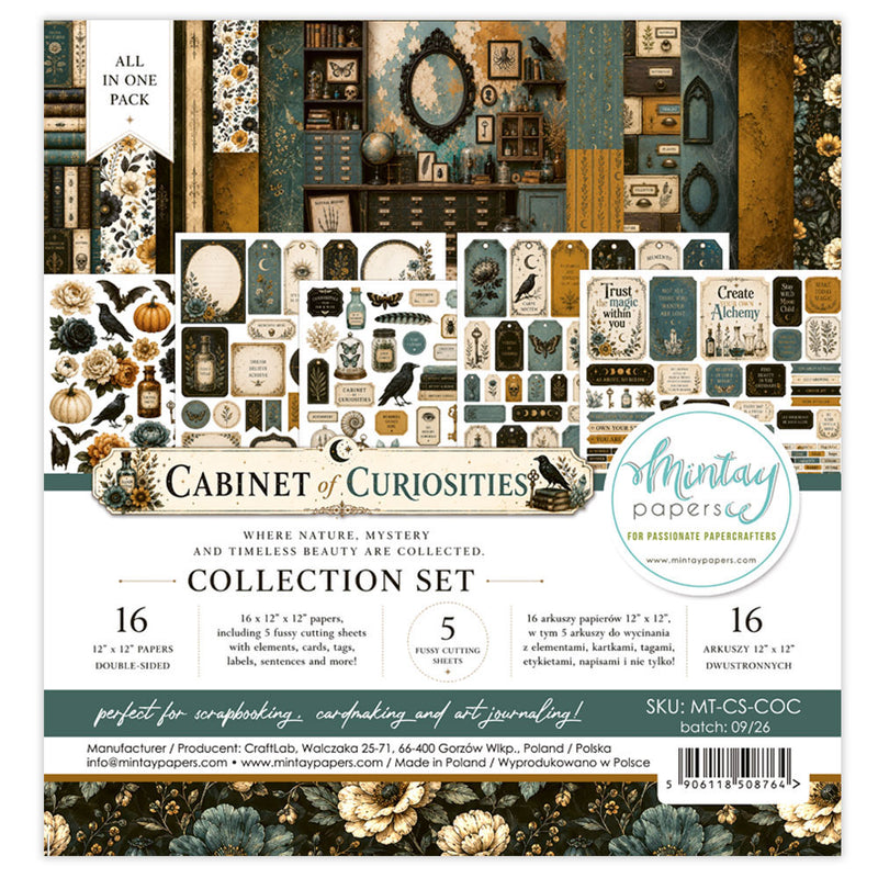Mintay Papers - Cabinet of Curiosities - 12 x 12 Collection Set