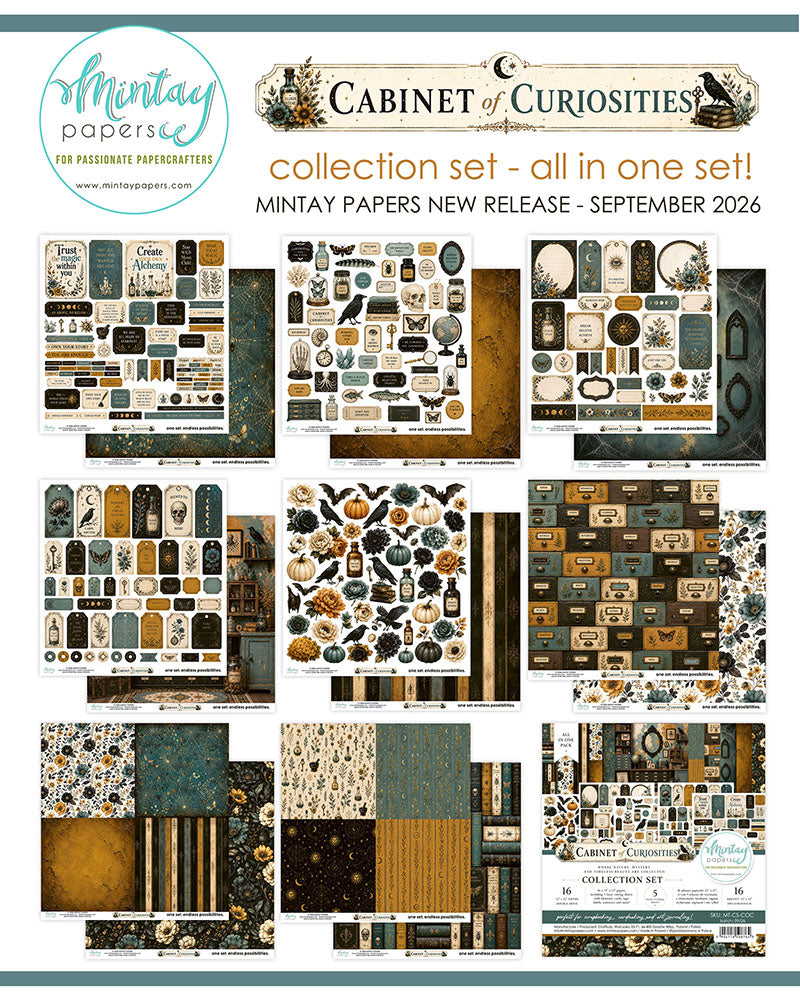 Mintay Papers - Cabinet of Curiosities - 12 x 12 Collection Set
