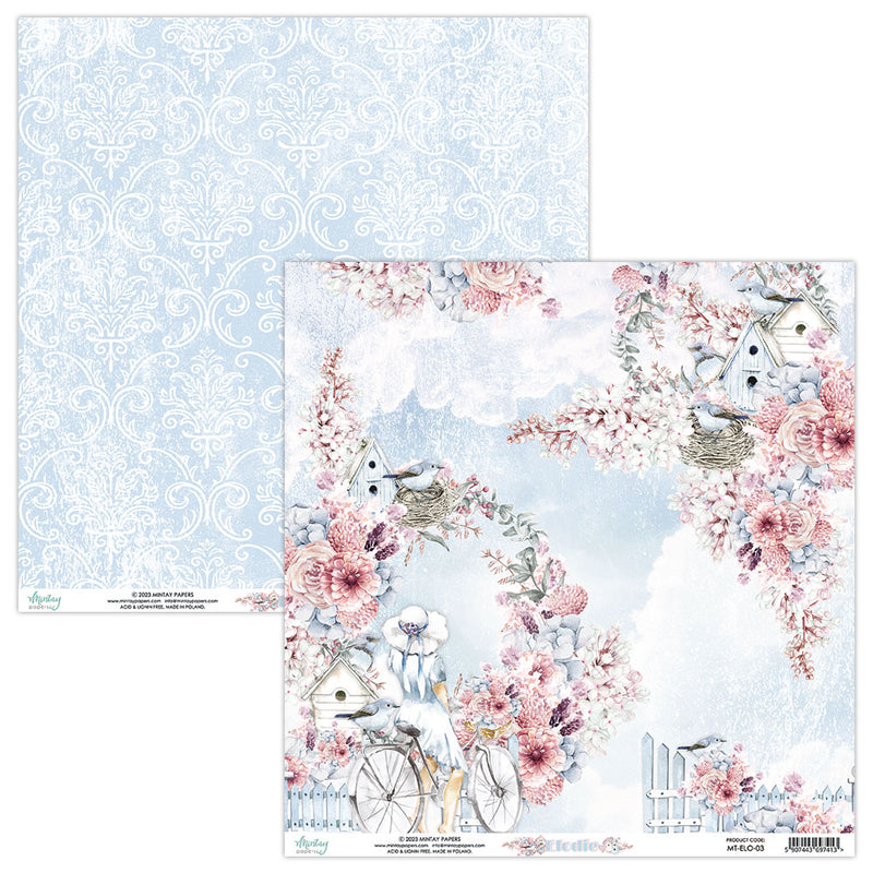 Mintay Papers - Elodie Collection - 12 x 12 Paper Set