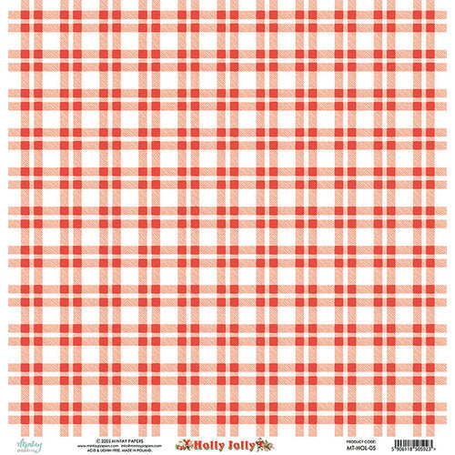 Mintay Papers - Holly Jolly - 12 x 12 Double Sided Paper - 05