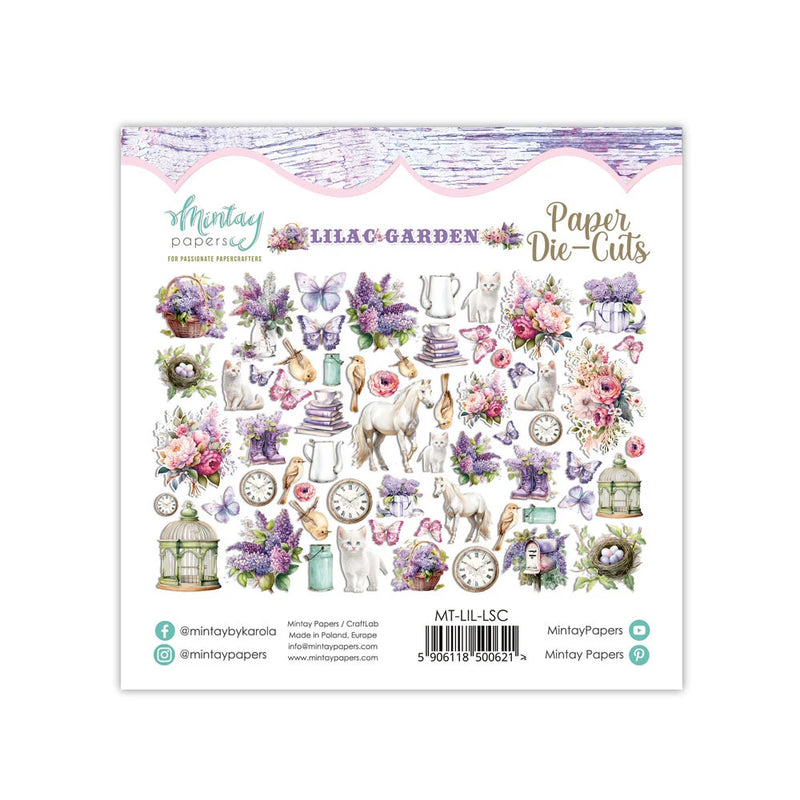 Mintay Papers - Lilac Garden Collection - Paper Die-Cuts
