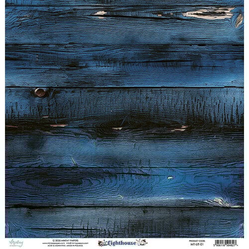 Mintay Papers - Lighthouse Collection - 12 x 12 Double Sided Paper - 01