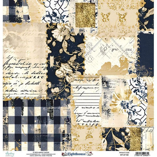 Mintay Papers - Lighthouse Collection - 12 x 12 Double Sided Paper - 02