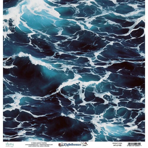 Mintay Papers - Lighthouse Collection - 12 x 12 Double Sided Paper - 03