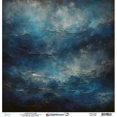 Mintay Papers - Lighthouse Collection - 12 x 12 Double Sided Paper - 05