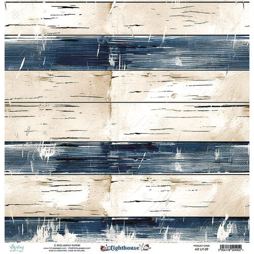 Mintay Papers - Lighthouse Collection - 12 x 12 Double Sided Paper - Elements