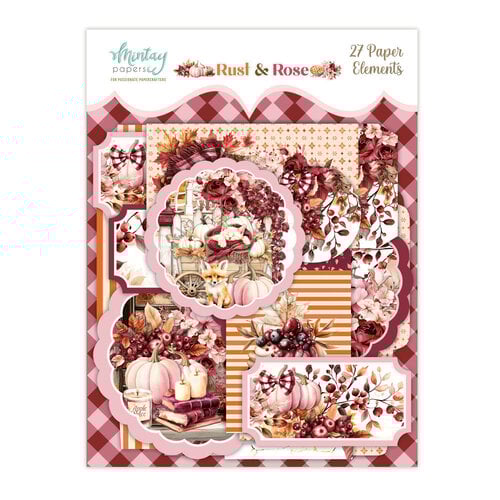 Mintay Papers - Rust & Rose Collection - Embellishments - Paper Elements